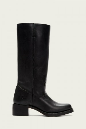 Frye Campus 14L Women Knee-high Boots Black | MRZT06751