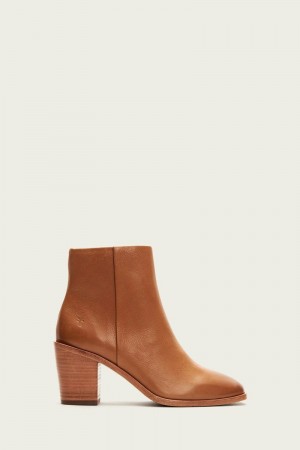 Frye Georgia Women Booties Brown | WDJI58937