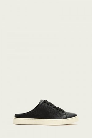 Frye Ivy Low Lace Mule Women Sneakers Black | XPGM08539