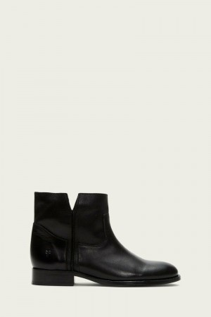 Frye Melissa Slouch Women Booties Black | QGNA81207