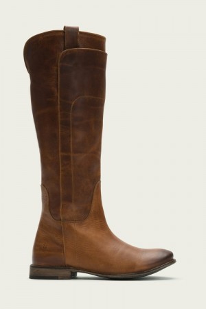 Frye Paige Tall Riding Women Knee-high Boots Brown | LGRK41839