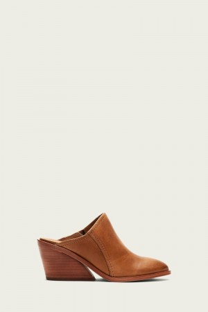 Frye Serena Women Mules Brown | MRXU10938