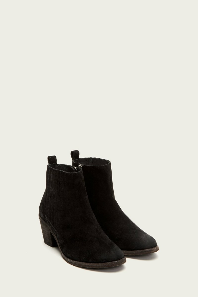 Frye Alton Chelsea Women Ankle Boots Black | UXGC69238