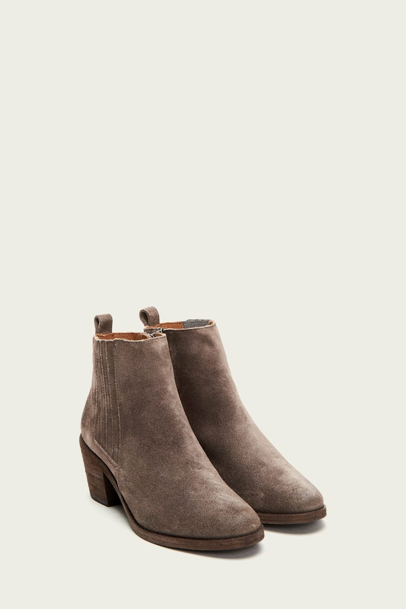 Frye Alton Chelsea Women Mid Calf Boots Grey | FNPM85937