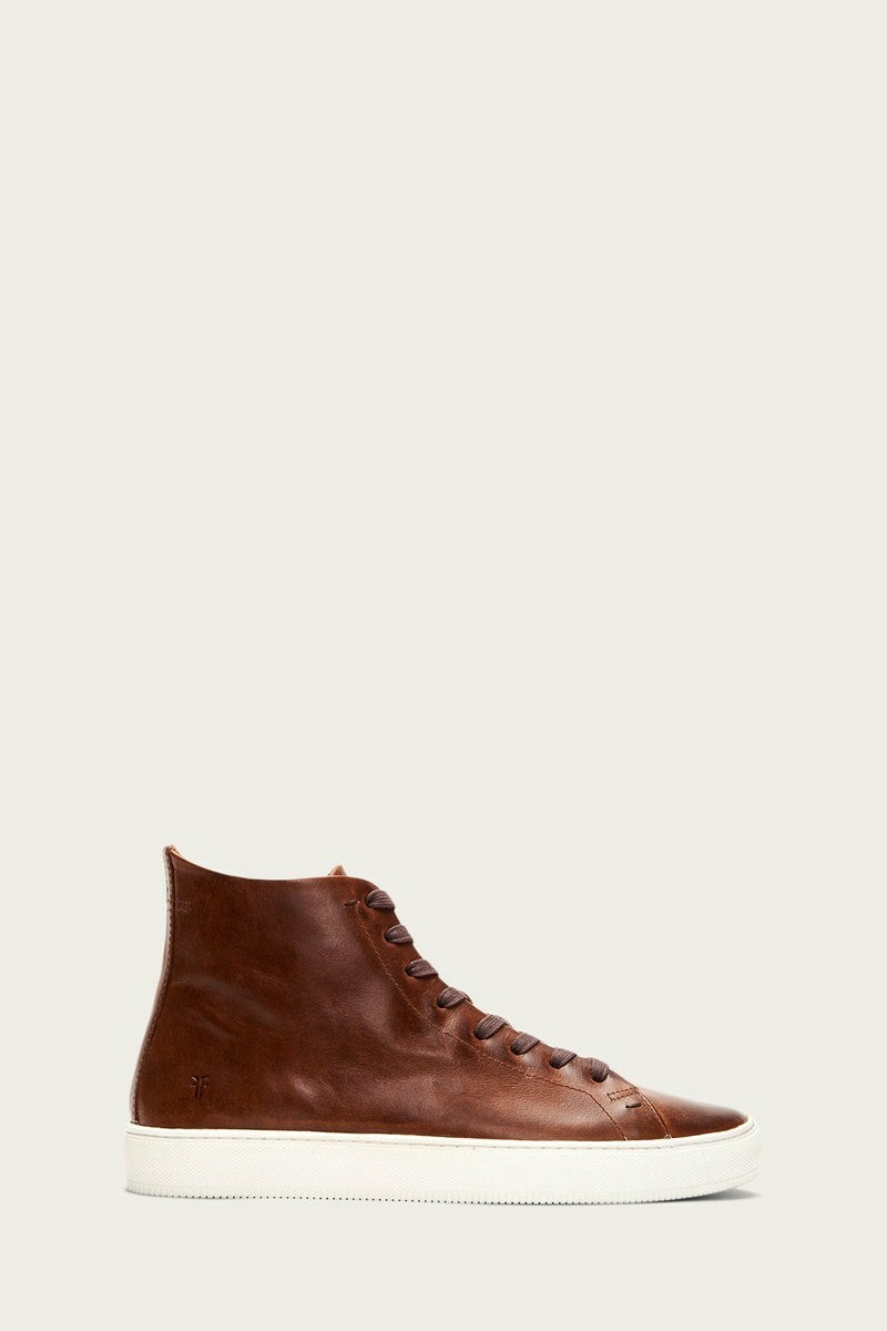 Frye Astor Midlace Men Sneakers Brown | GSZX36427