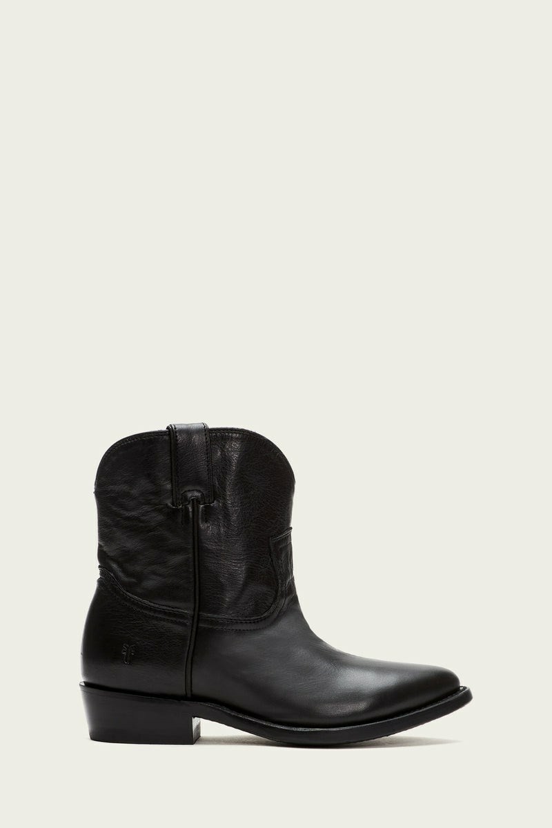 Frye Billy Short Women Booties Black | YVPW70168