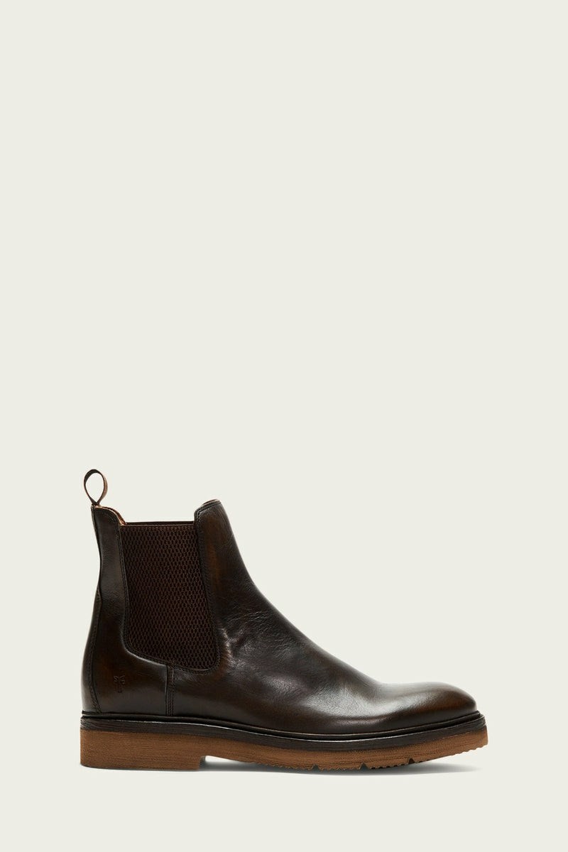 Frye Bowery Light Men Chelsea Boots Brown | QWSV13764