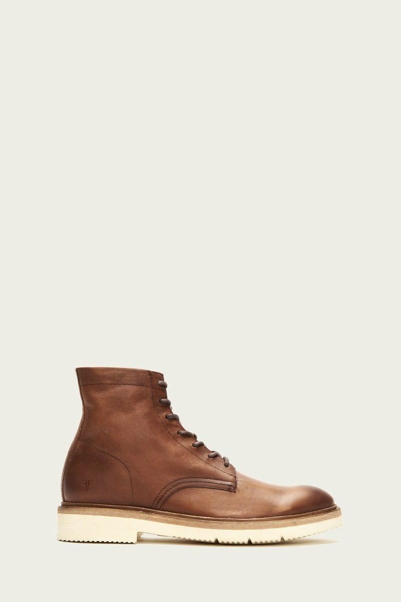 Frye Bowery Light Men Lace Up Boots Brown | IANV21870