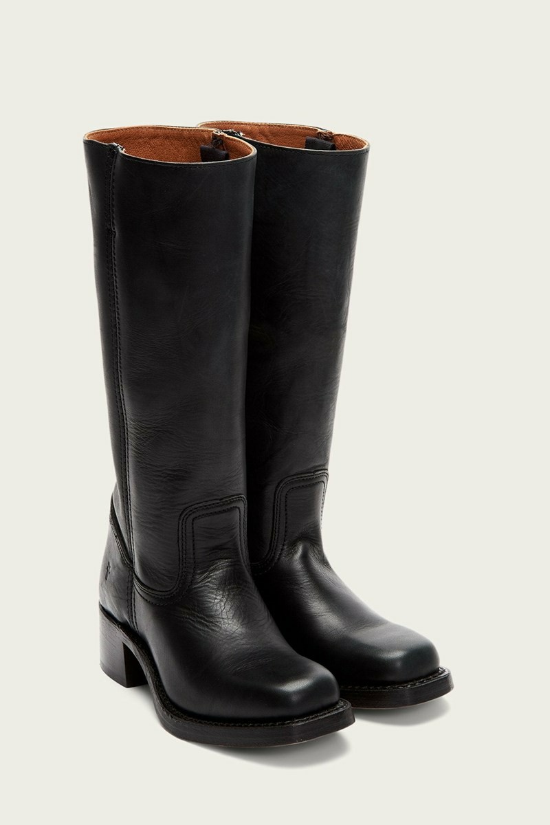 Frye Campus 14L Women Knee-high Boots Black | MRZT06751