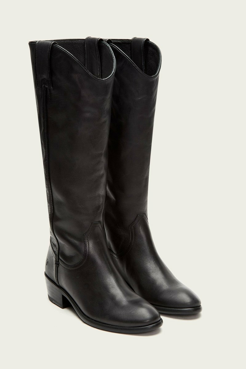 Frye Carson Pull On Women Knee-high Boots Black | ZYOK58267