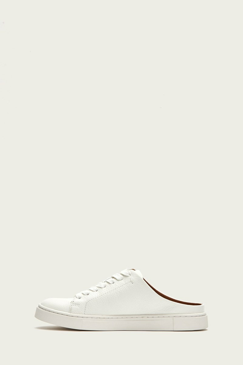 Frye Ivy Low Lace Mule Women Sneakers White | ESYR16485