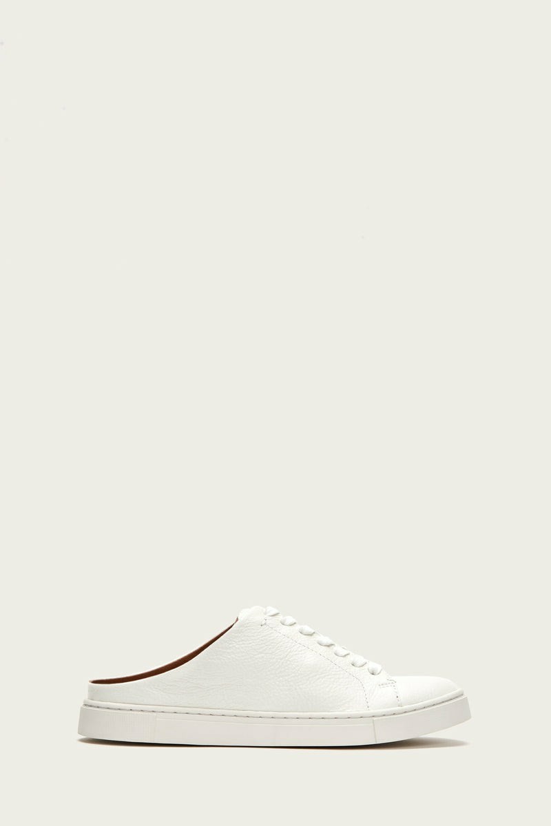 Frye Ivy Low Lace Mule Women Sneakers White | ESYR16485