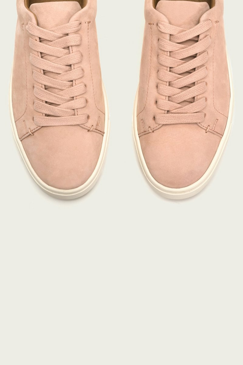 Frye Ivy Low Lace Women Sneakers Pink | JMSR86372