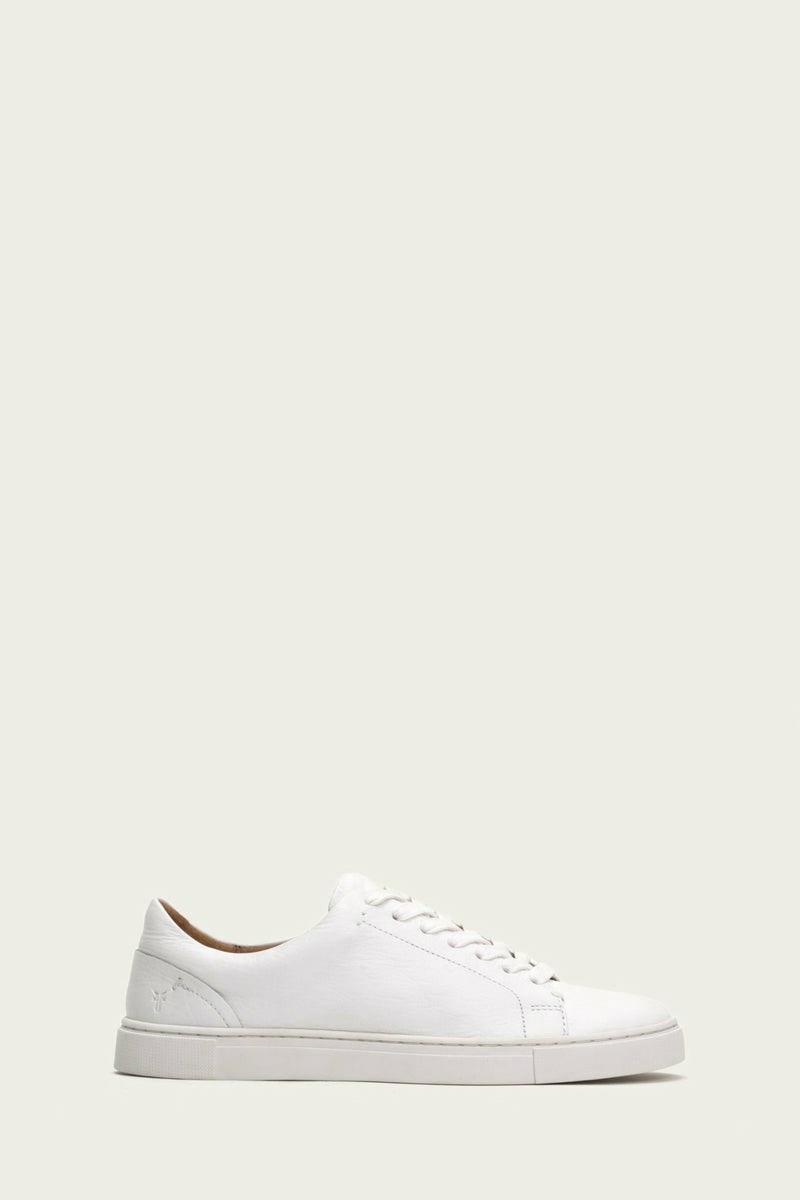 Frye Ivy Low Lace Women Sneakers White | NJAS06498