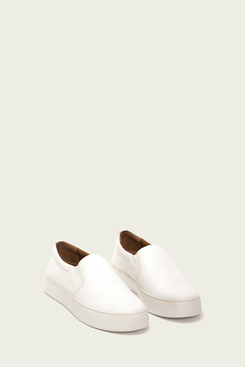 Frye Lena Women Sneakers White | HOGA60183