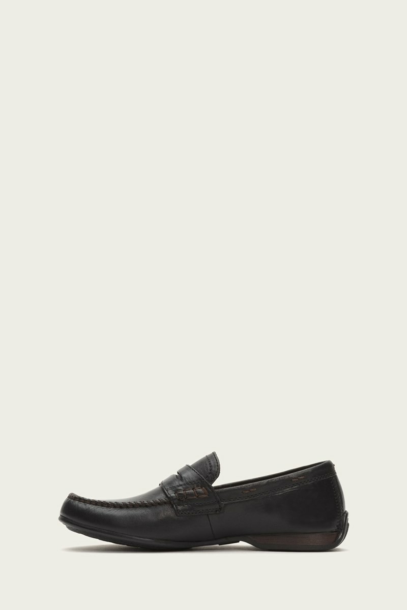 Frye Lewis Penny Men Oxfords Black | DBGM35082