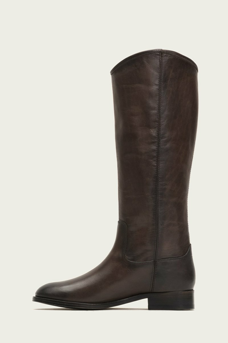 Frye Melissa Button 2 Women Knee-high Boots Chocolate | SQVC35846