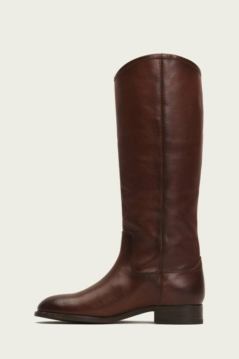 Frye Melissa Button 2 Women Knee-high Boots Brown | OSTB78925