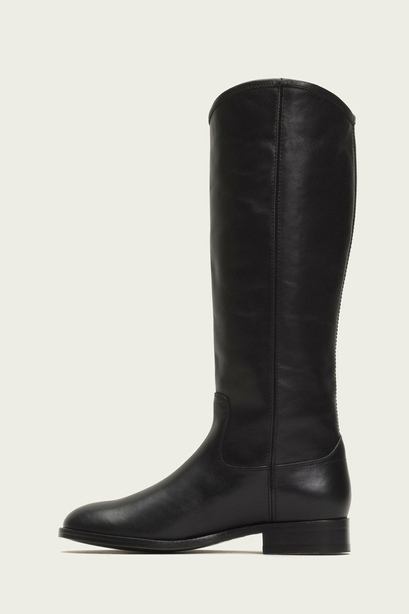 Frye Melissa Button 2 Women Knee-high Boots Black | OLJX20691