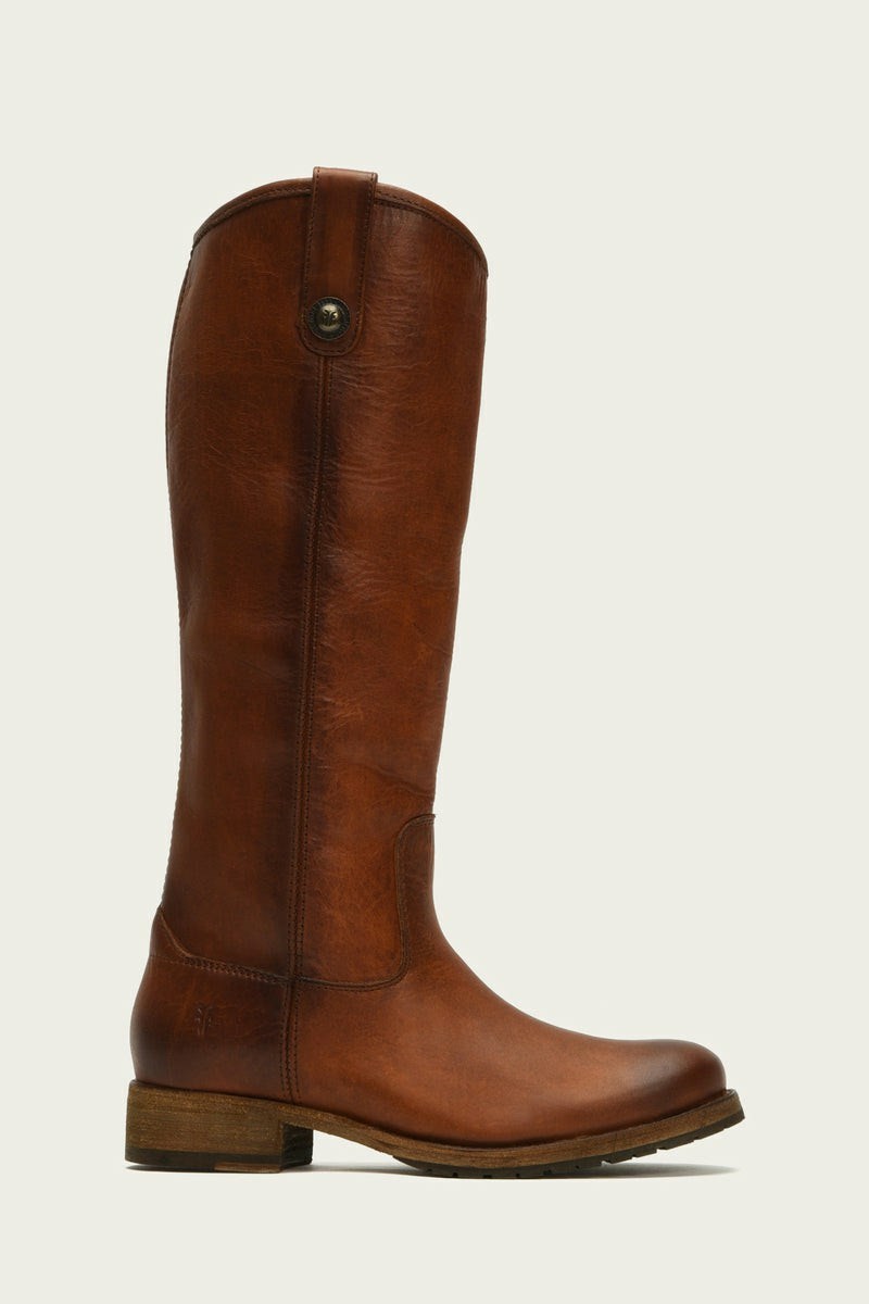 Frye Melissa Button Lug Tall Women Knee-high Boots Brown | OYME96308