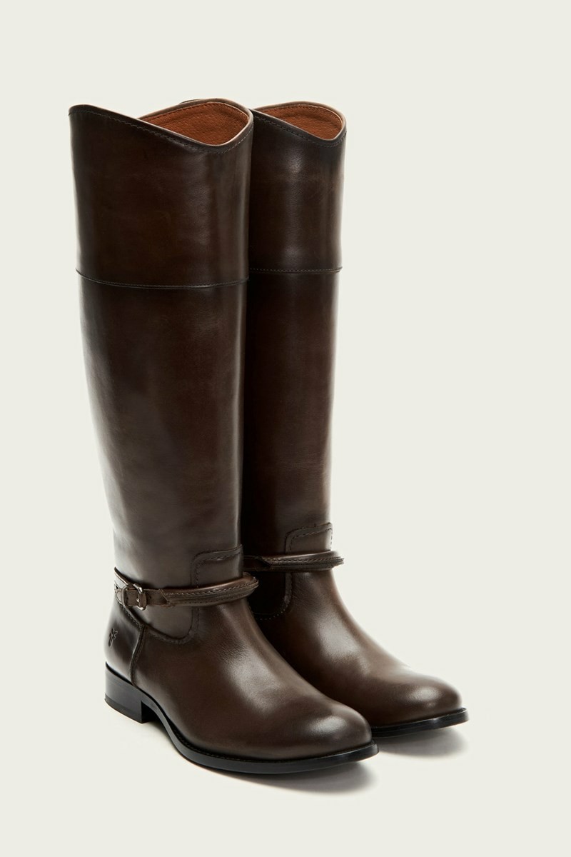 Frye Melissa Seam Tall Women Knee-high Boots Chocolate | MIKS76451