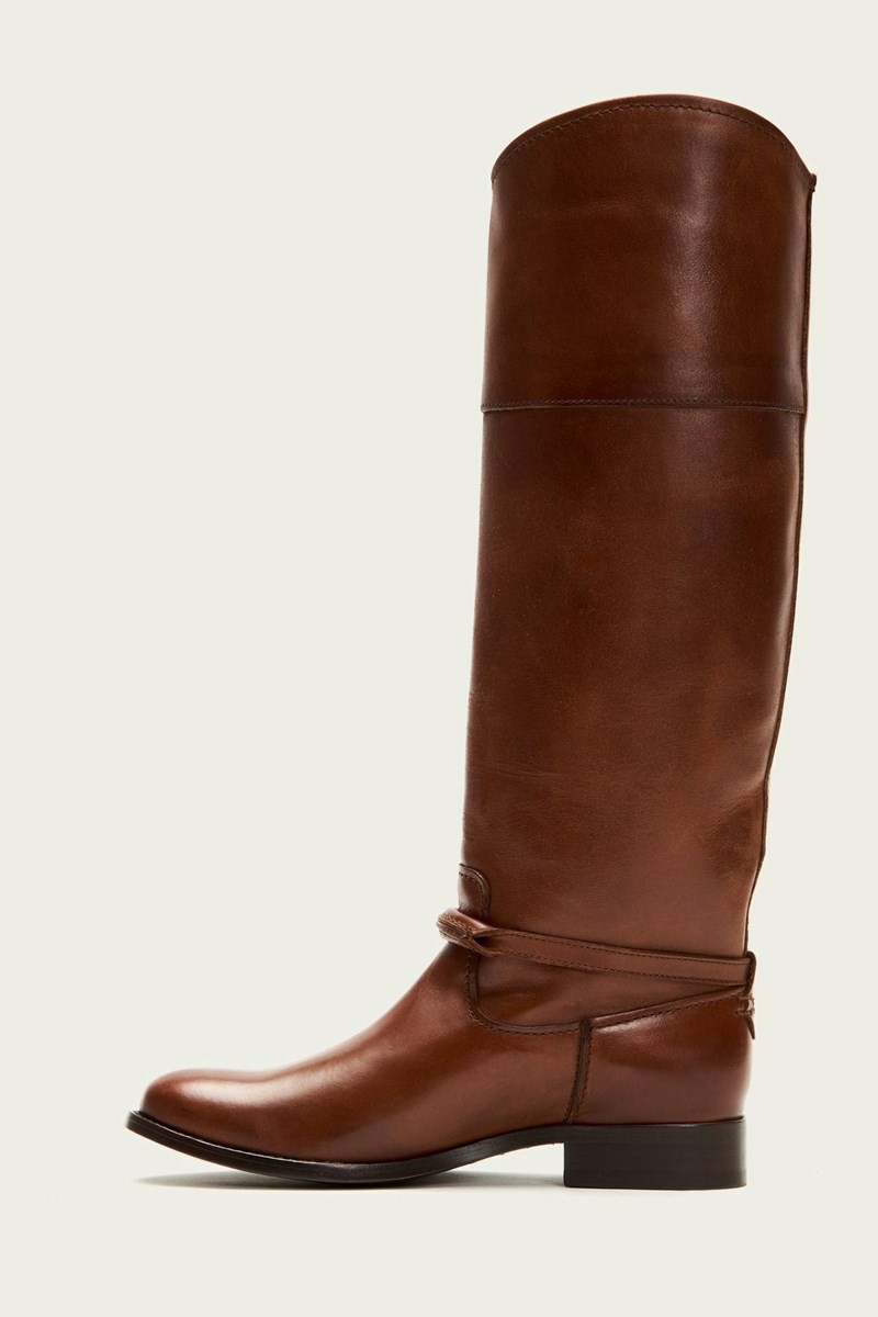 Frye Melissa Seam Tall Women Knee-high Boots Brown | VLUP98701