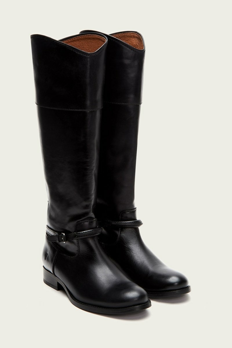 Frye Melissa Seam Tall Women Knee-high Boots Black | JATP08534