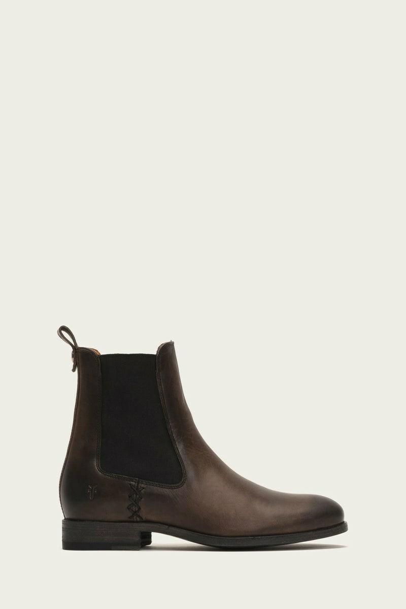 Frye Melissa Women Chelsea Boots Chocolate | PMXC08714