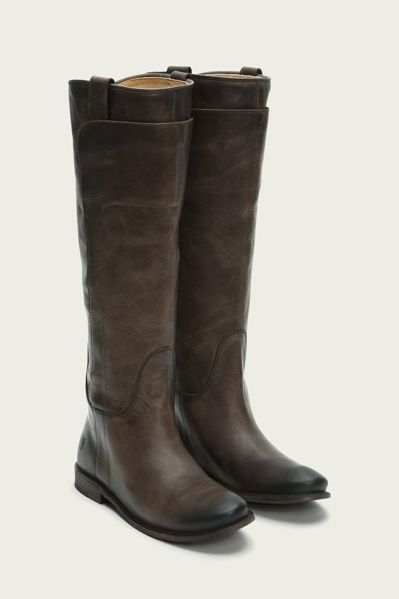 Frye Paige Tall Riding Women Knee-high Boots Chocolate | VIKY59842