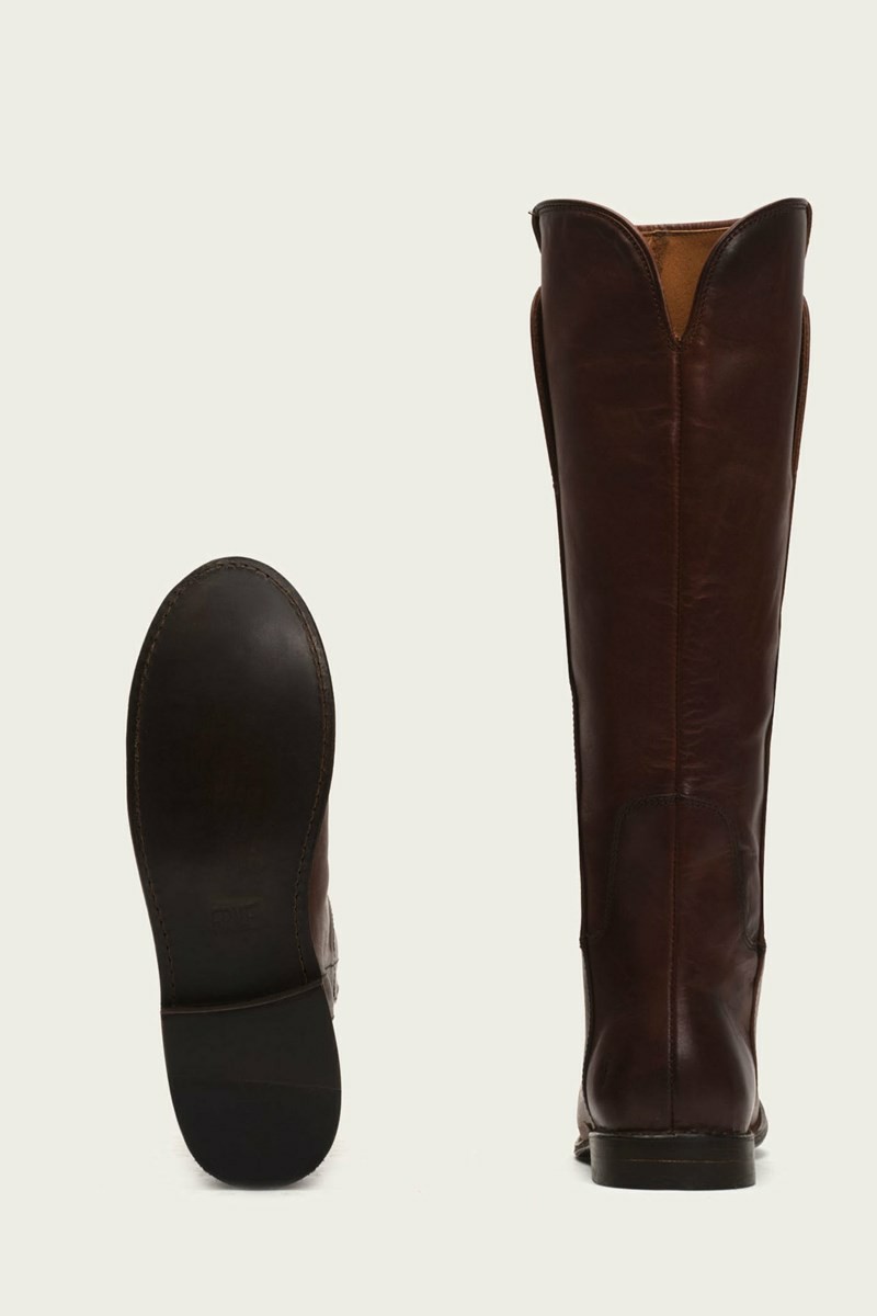 Frye Paige Tall Riding Women Knee-high Boots Brown | DIBX06859