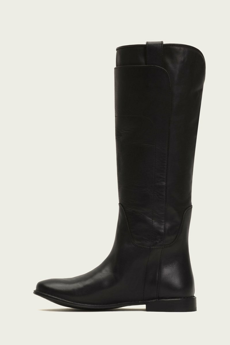 Frye Paige Tall Riding Women Knee-high Boots Black | UGNE61749