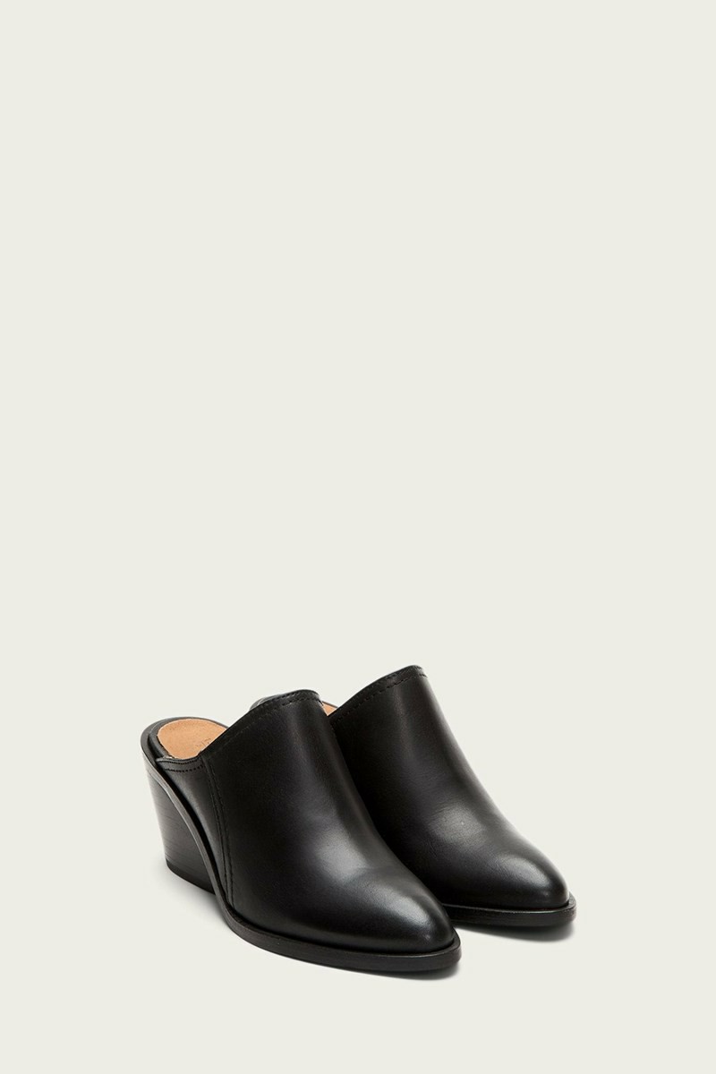 Frye Serena Women Mules Black | OKPN14852