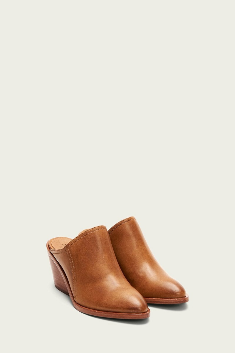 Frye Serena Women Mules Brown | MRXU10938