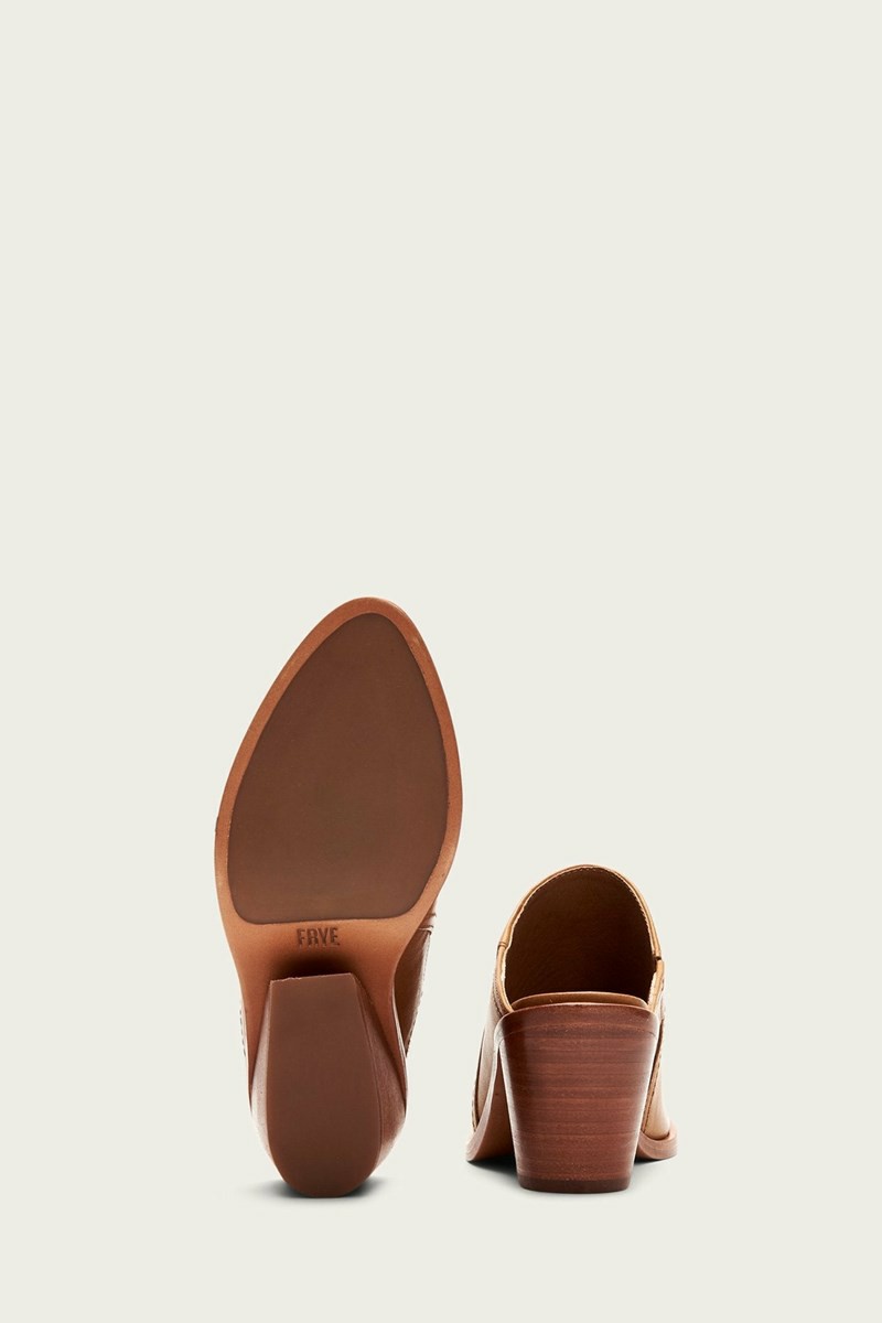 Frye Serena Women Mules Brown | MRXU10938