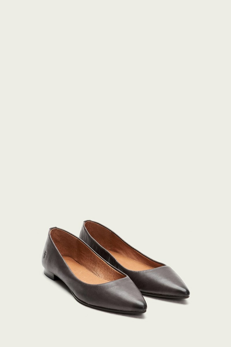 Frye Sienna Women Ballet Flats Grey | RBMO83516