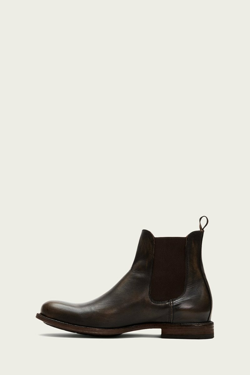 Frye Tyler Men Chelsea Boots Brown | IOFR96843