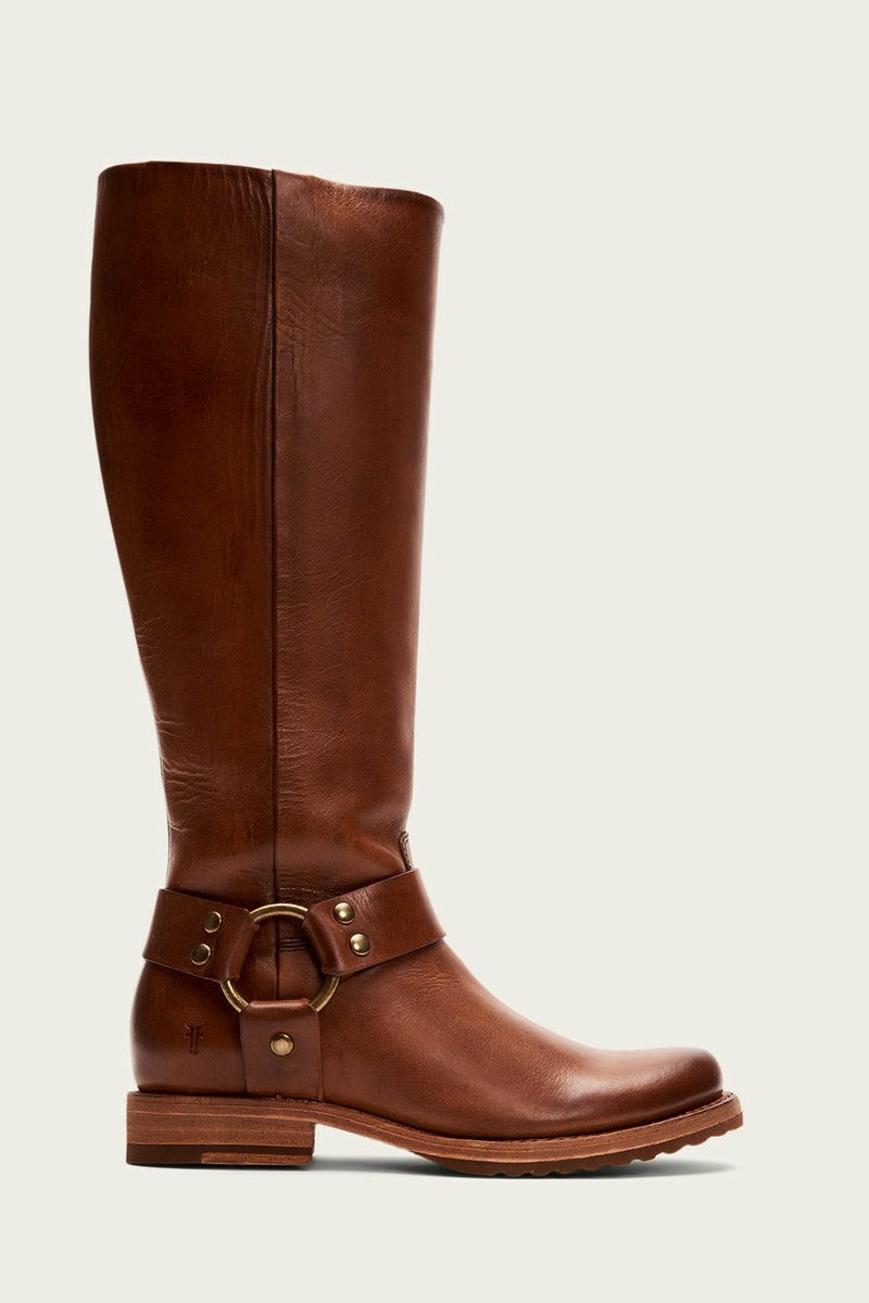 Frye Veronica Harness Tall Women Knee-high Boots Brown | HKXR29601