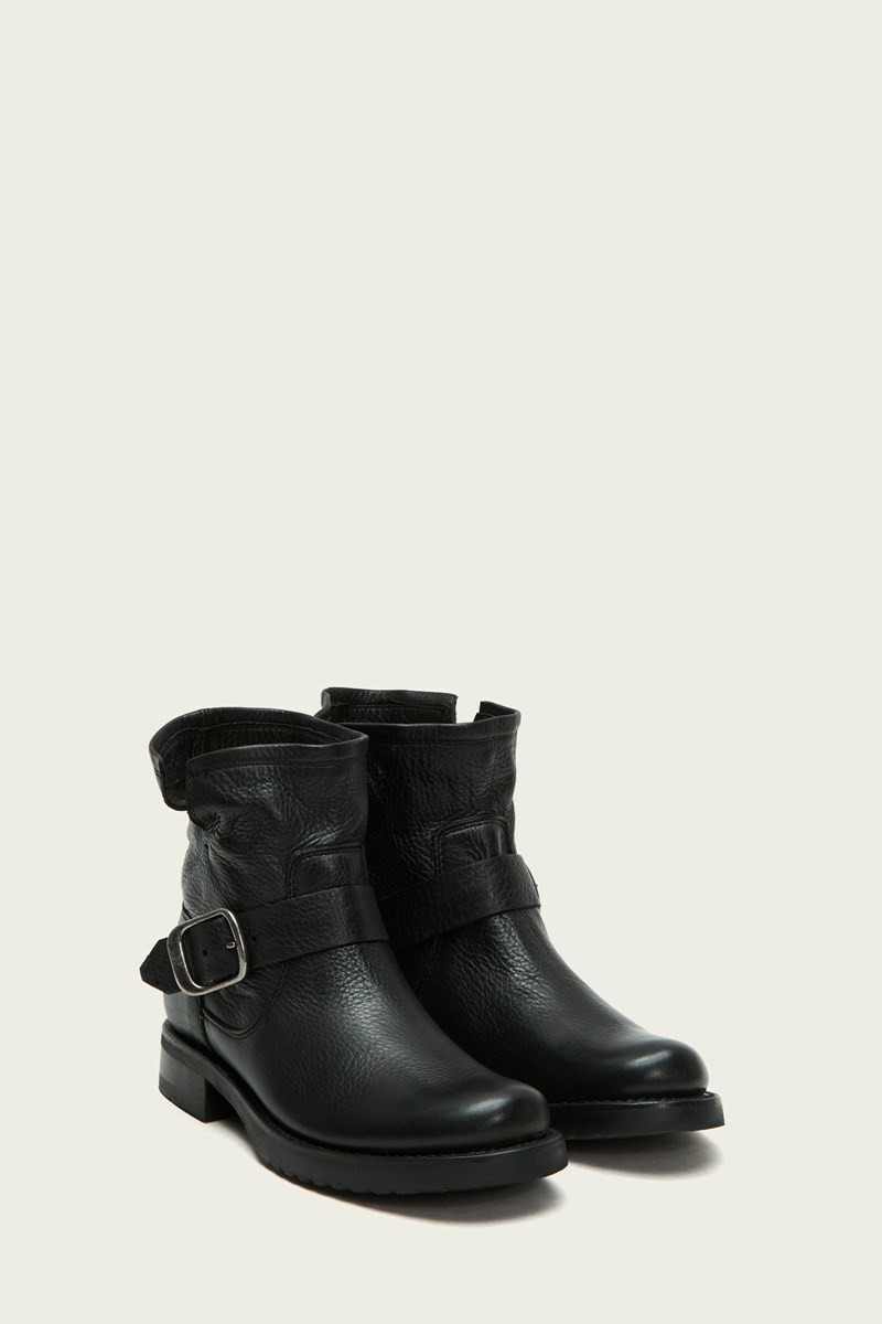 Frye Veronica Women Booties Black | XZGN83215