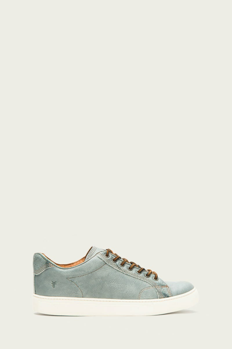 Frye Walker Low Lace Men Sneakers Grey | DFGB65987